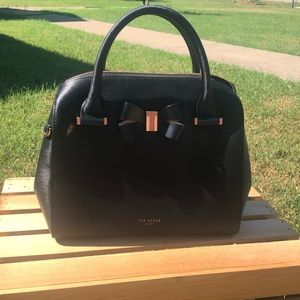 Ted Baker Small Bowsiia Leather Bowler Bag